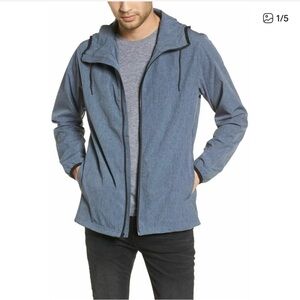 Hurley blue windbreaker protect stretch 2.0